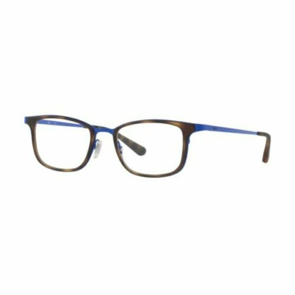 Ray-Ban RB6373M 2955 Unisex Demo Lens Squared Eyeglasses
